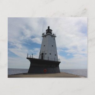 Postkarte Ludington Michigan Lighthouse