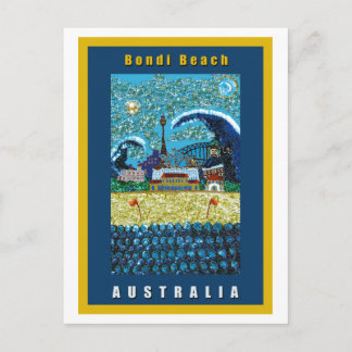 Postkarte | Luna Bondi | Strand von Bondi