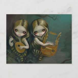 Postkarte "Lute and Lyre"