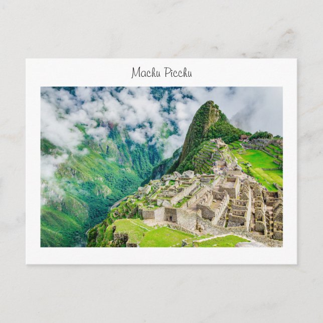 Postkarte Machu Picchu (Vorderseite)