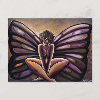 Postkarte Madame-Butterfly III