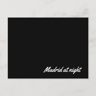 Postkarte Madrid