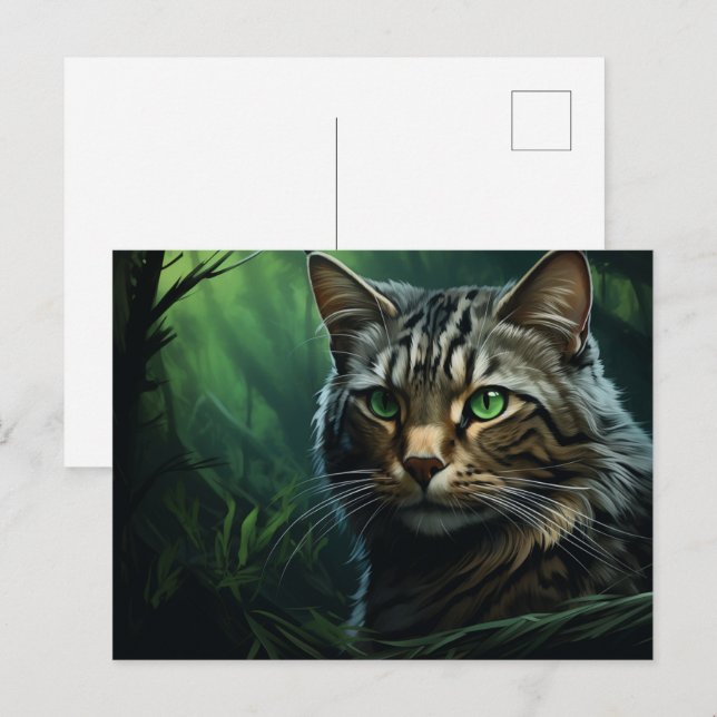 Postkarte Masters of the Wild (Vorne/Hinten)