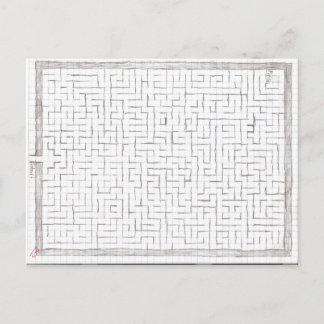 Postkarte Maze 1