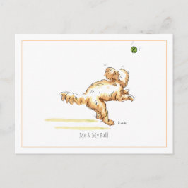 Postkarte "Me & My Ball"