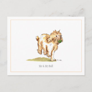 Postkarte "Me & My Ball"