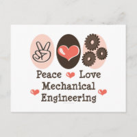 Postkarte "Mechanische Liebe"