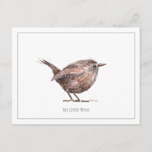 Postkarte "Mein Little Wren"