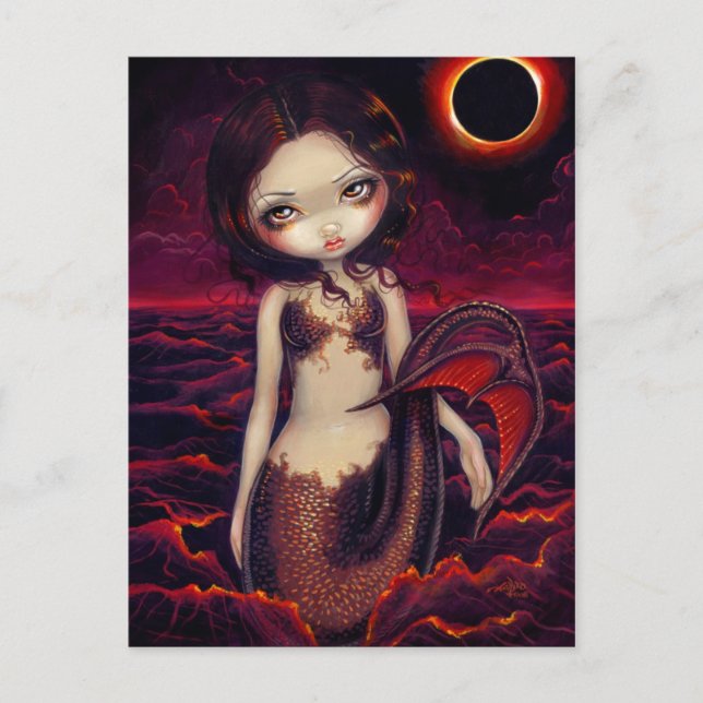 Postkarte "Mermaid Eclipse" (Vorderseite)