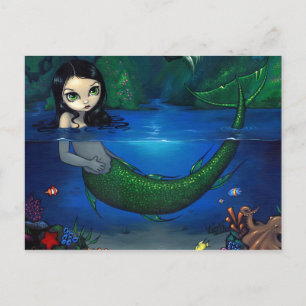 Postkarte "Mermaid in your Grotto"