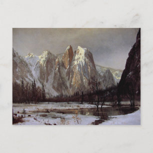 Postkarte mit Albert Bierstadt-Gemälde