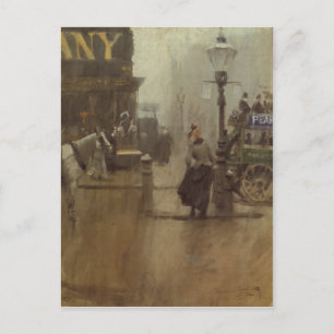 Postkarte mit Anders Zorn-Gemälde