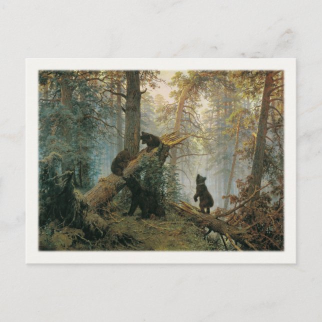 Postkarte mit berühmter Malerei (Vorderseite)