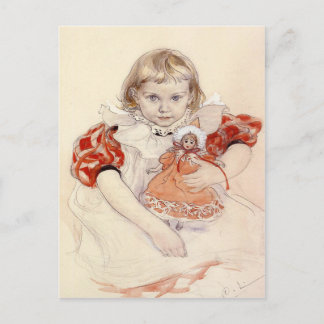 Postkarte mit Carl Larsson-Malen