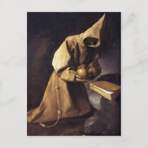 Postkarte mit Francisco de Zurbaran Malerei