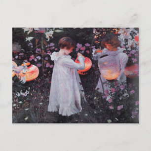 Postkarte mit Gemälde von John Singer Sargent