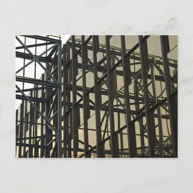 Postkarte mit moderner Architektur (Vorderseite)