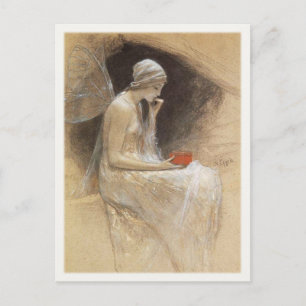 Postkarte mit Nikolaos-Gyziz-Malerei
