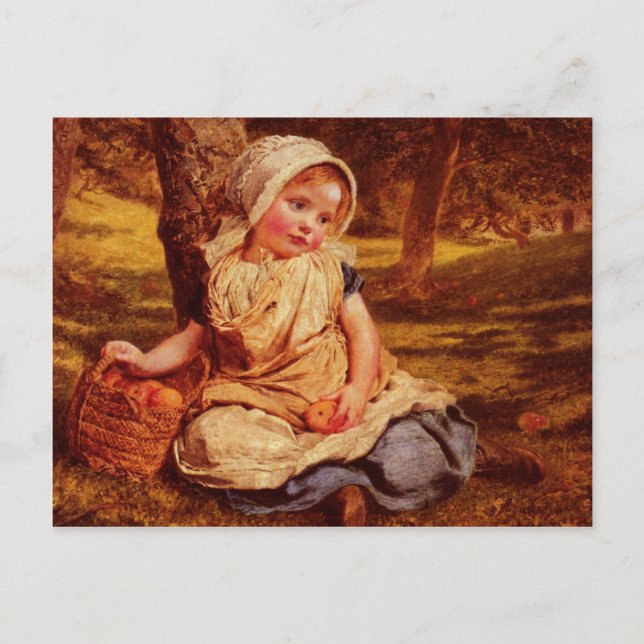 Postkarte mit Sophie Gengembre Anderson Gemälde (Vorderseite)