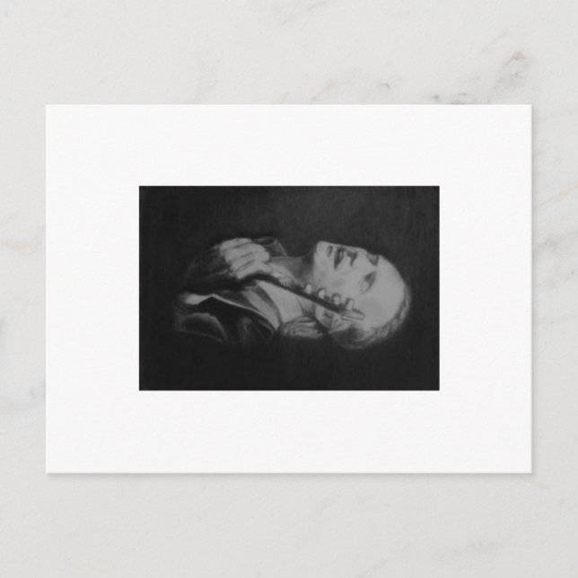 Postkarte mit Sting (Vorderseite)