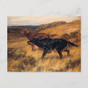 Postkarte mit Thomas-Blinks-Malerei