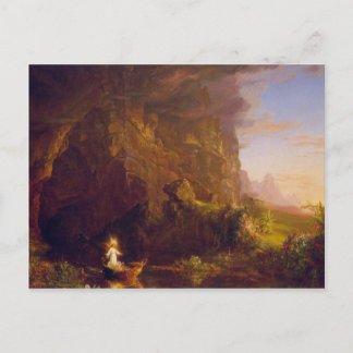 Postkarte mit Thomas Cole Malerei