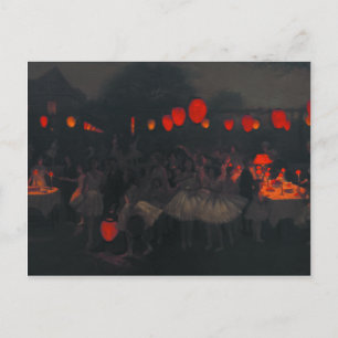 Postkarte mit Thomas Cooper Gotch Malerei