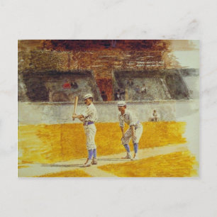 Postkarte mit Thomas Eakins Gemälde