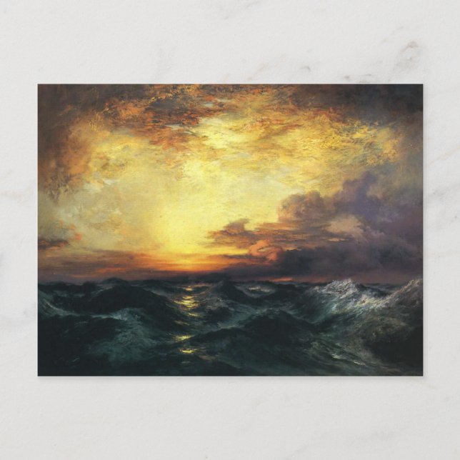 Postkarte mit Thomas Moran Malerei (Vorderseite)