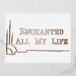 POSTKARTE MIT UMSCHLAG