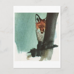 Postkarte mit Vintage-Illustration