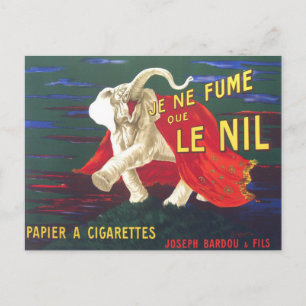 Postkarte mit Vintage Poster-Druck aus Frankreich