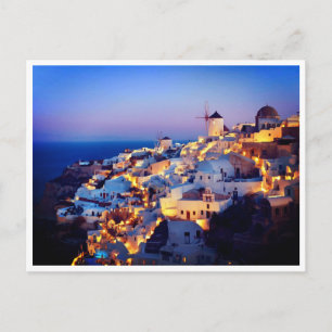 Postkarte - Mittelmeerinsel Santorin