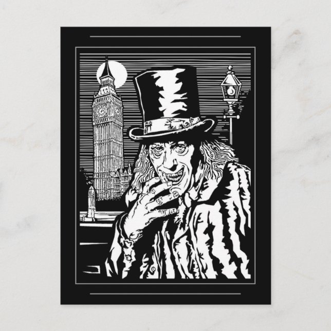 Postkarte Mitternacht (Vorderseite)