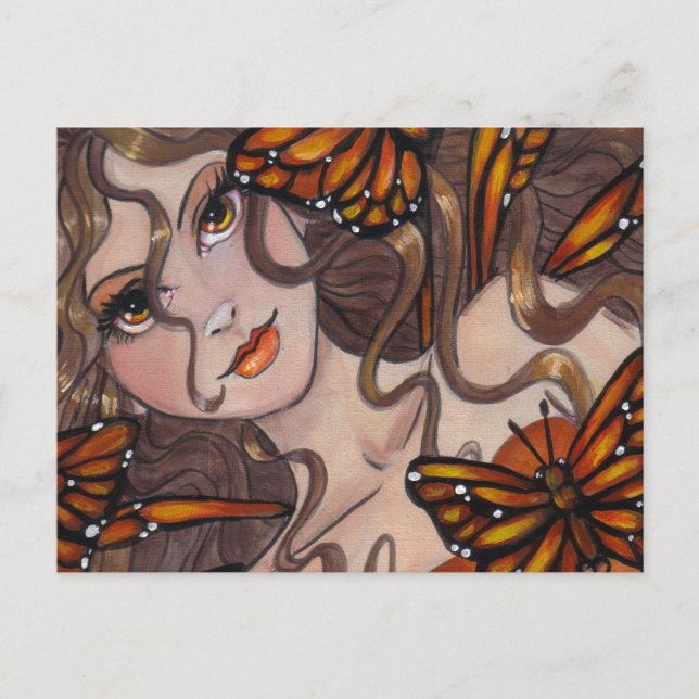 Postkarte "Monarch Fairy" (Vorderseite)
