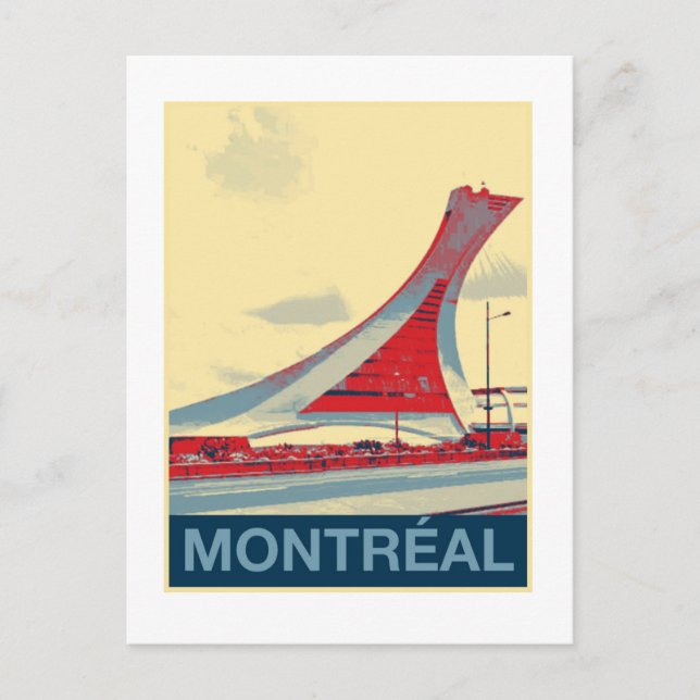 Postkarte Montreal (Vorderseite)