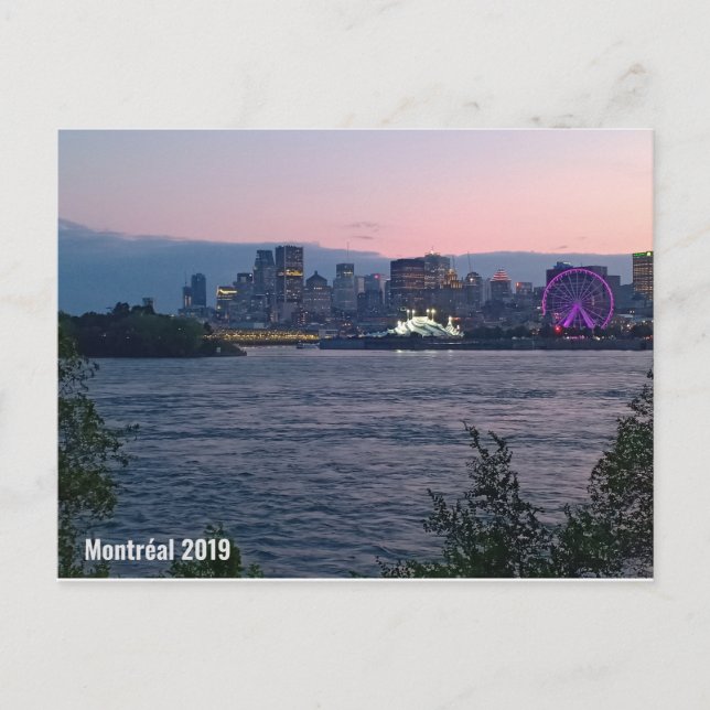 Postkarte Montreal (Vorderseite)