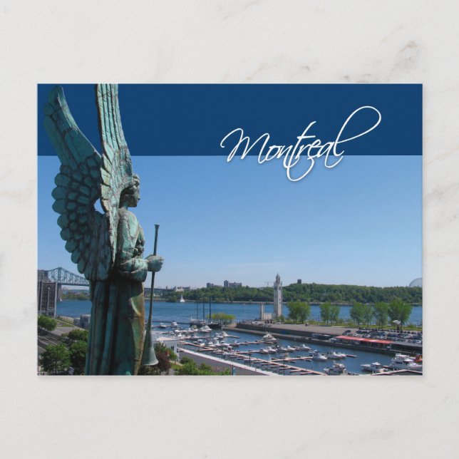 Postkarte Montreal (Vorderseite)