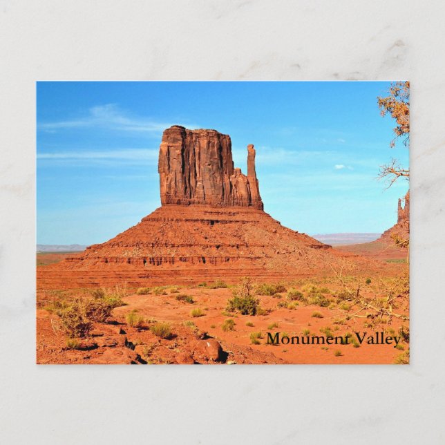 Postkarte - Monuent Tal (Vorderseite)