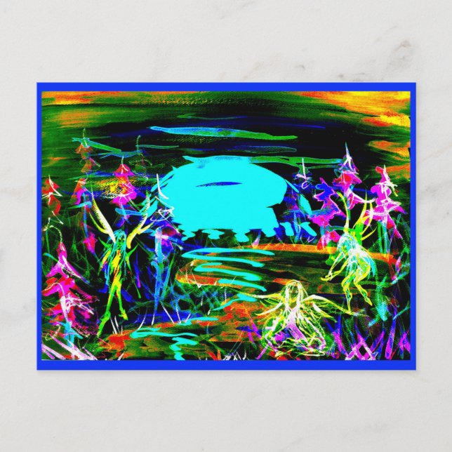 Postkarte MOonfae Art (Vorderseite)