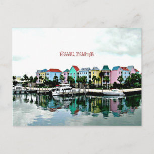 Postkarte Nassau Bahamas
