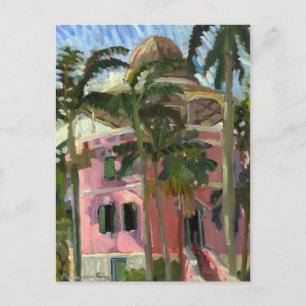 Postkarte Nassau Library