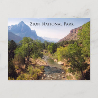 Postkarte:  Nationalpark Zion, Utah Postkarte