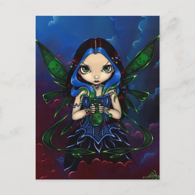 Postkarte ‚Nepenthe‘ (Vorderseite)