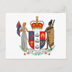 Postkarte Neuseelands
