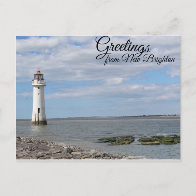 Postkarte "New Brighton Coast" (Vorderseite)