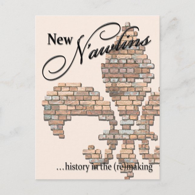 Postkarte "New n'awlins" (Vorderseite)