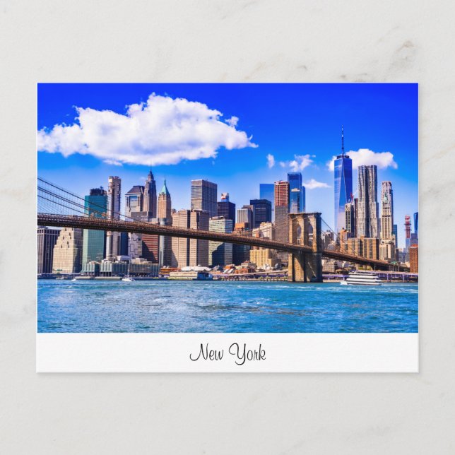 Postkarte New York (Vorderseite)