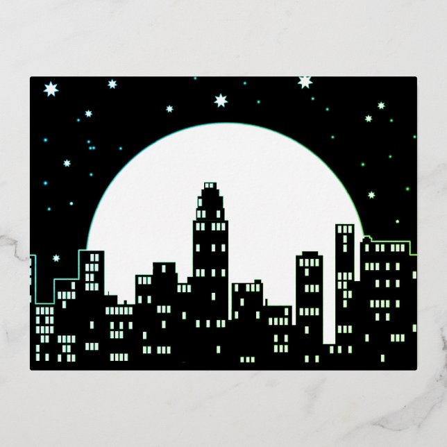 Postkarte New York (Vorderseite)