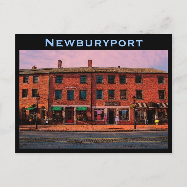 Postkarte Newburyport (Vorderseite)